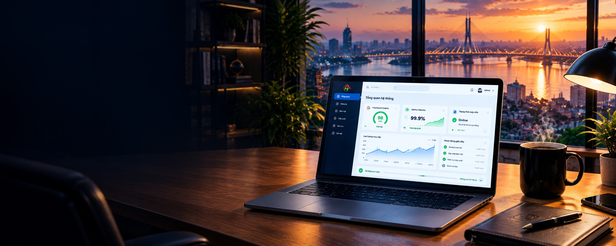 Dịch vụ quản trị và chăm sóc website chuyên nghiệp - Truyền Thông Cửu Long