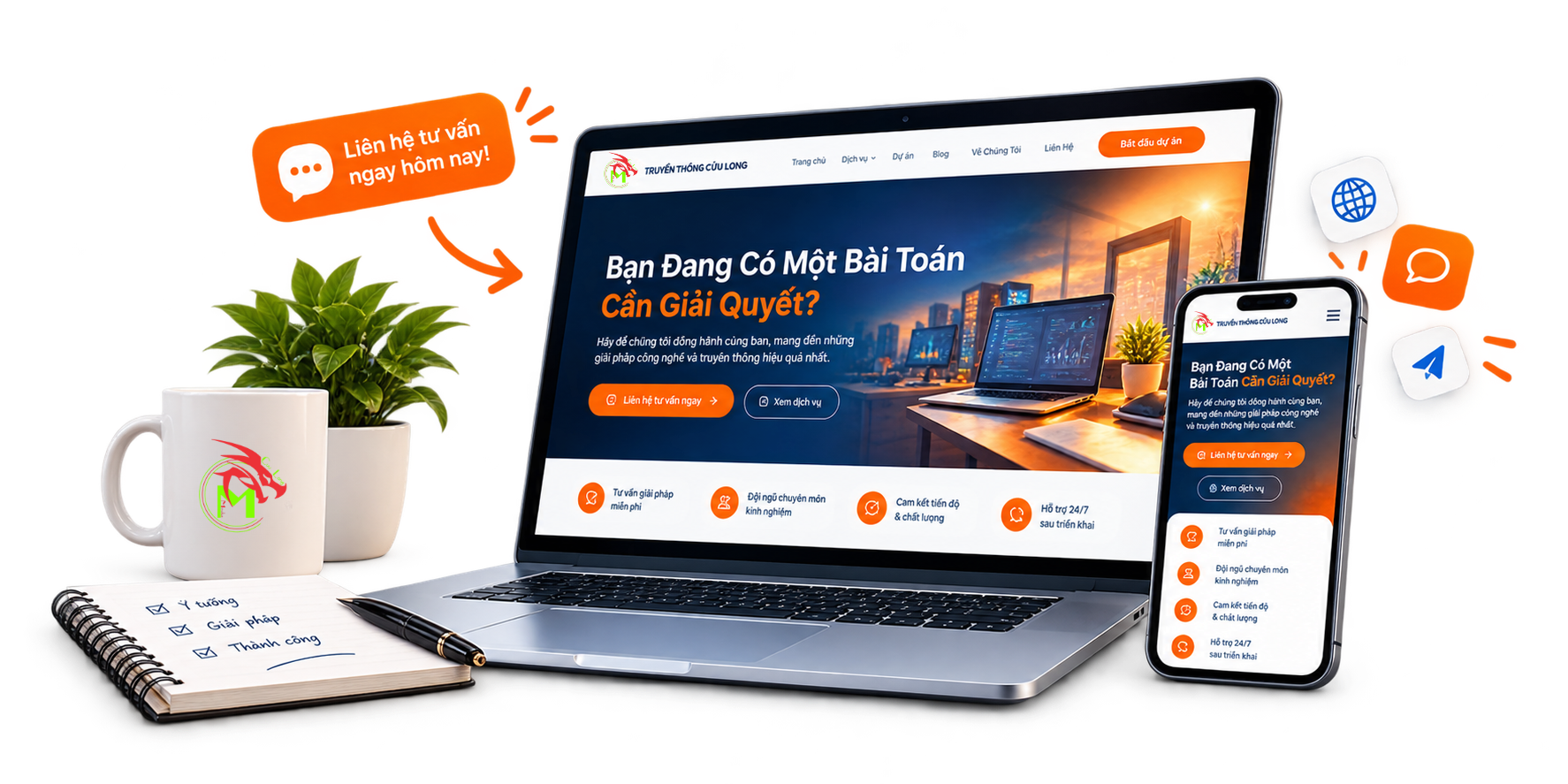 Truyền Thông Cửu Long Workspace