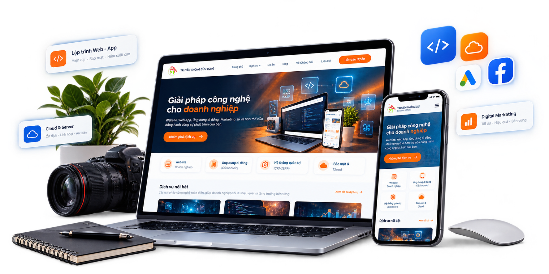 Giải Pháp Truyền Thông & Công Nghệ Toàn Diện Cửu Long