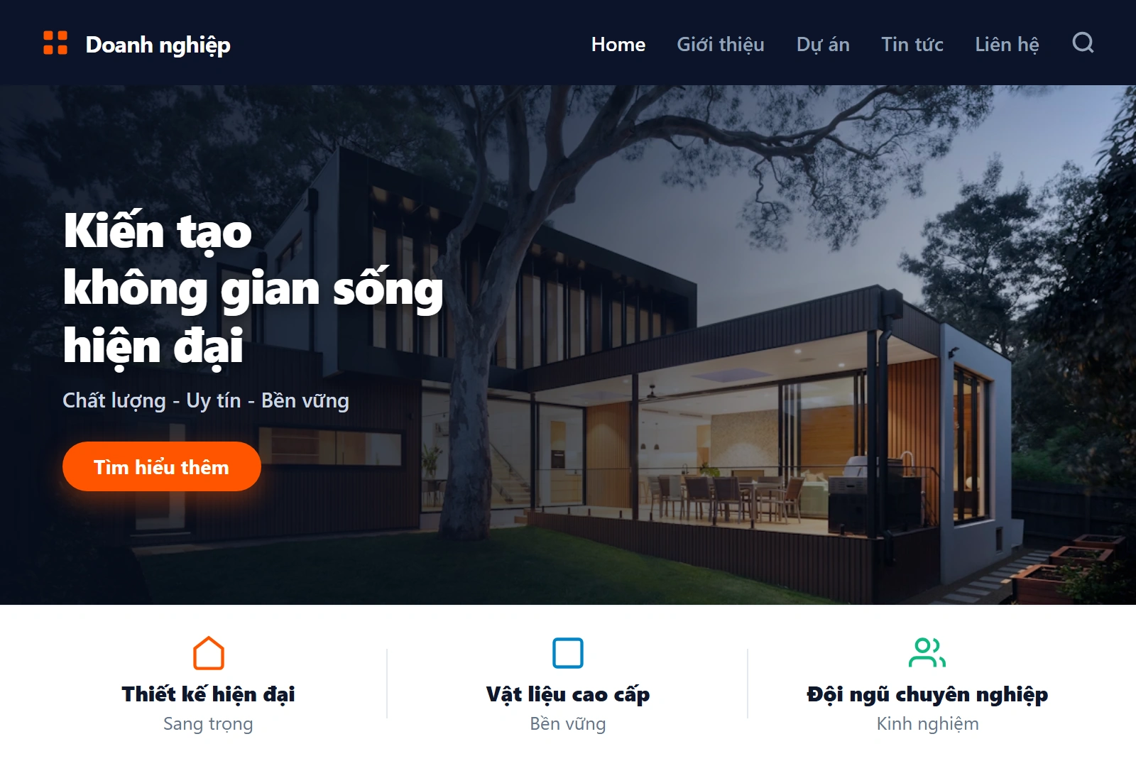 Sàn Giao Dịch Nhà Đất Mockup