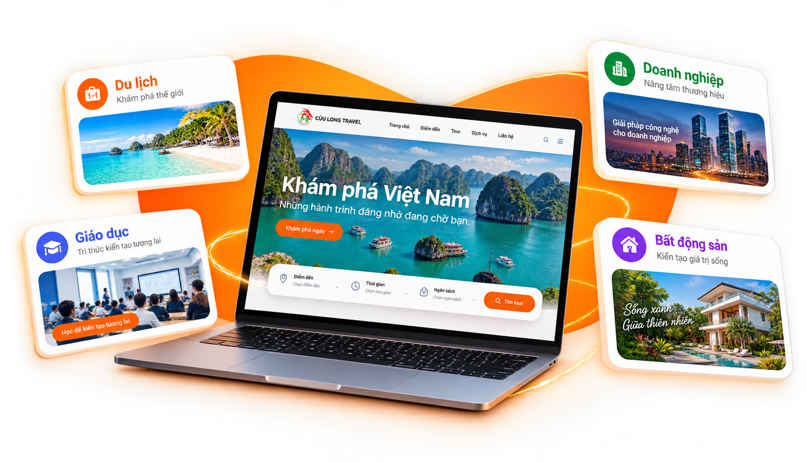 Các Templates Của Cửu Long - Mẫu giao diện chuyên nghiệp