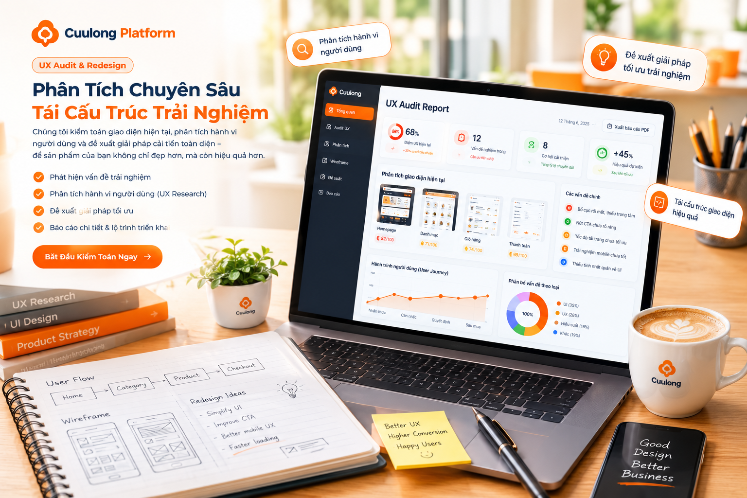 UX Audit & Redesign