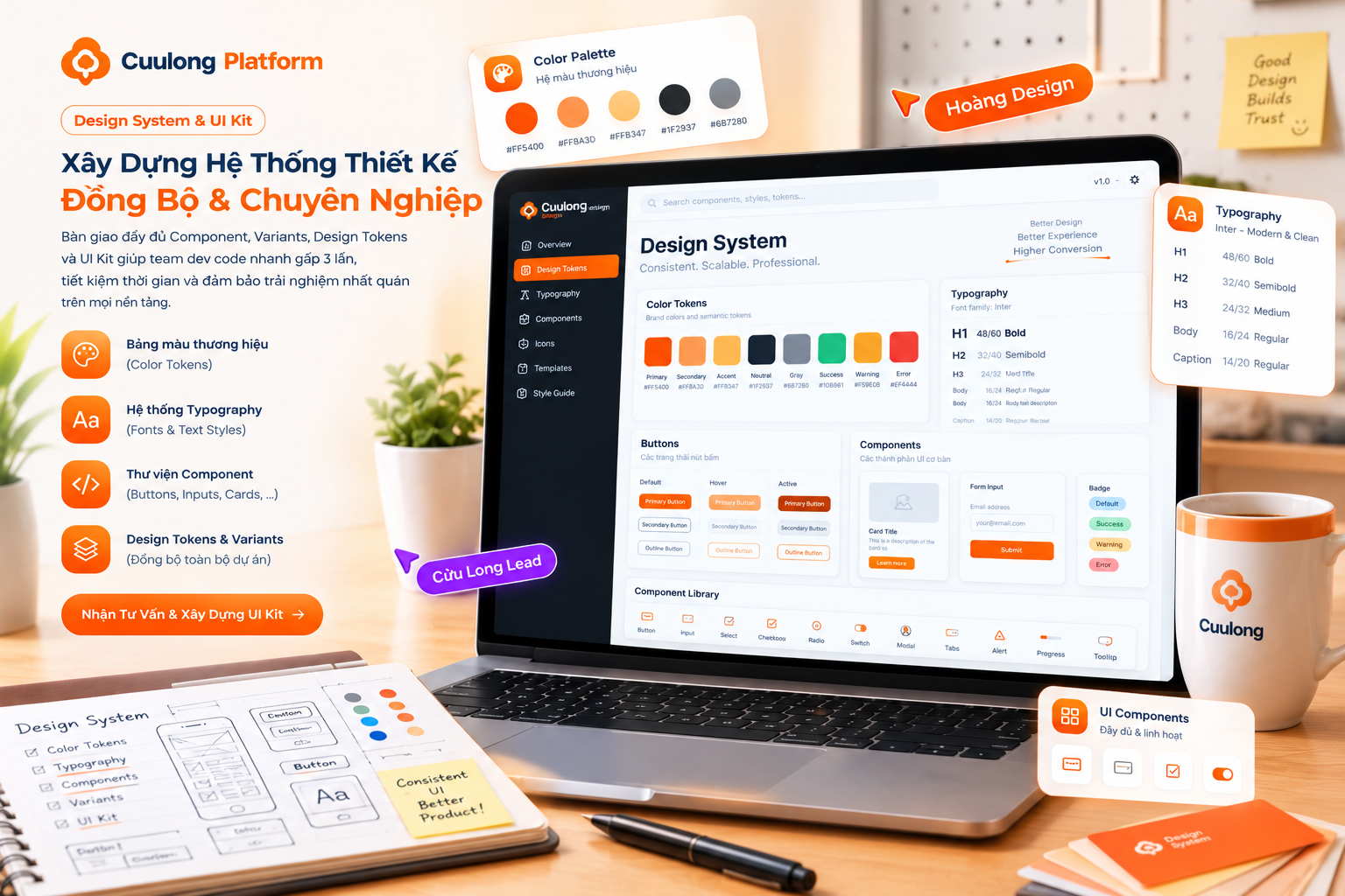 Xây dựng Design System & UI Kit