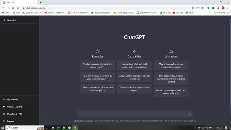 Bước 12 tạo tài khoản chat GPT