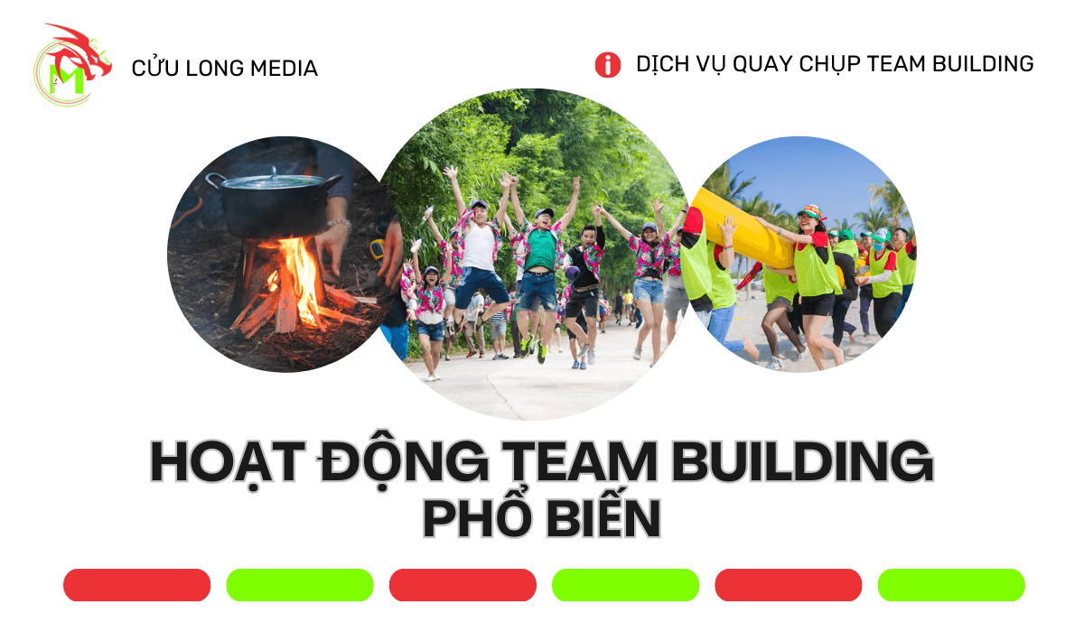 Những hoạt động team building phổ biến