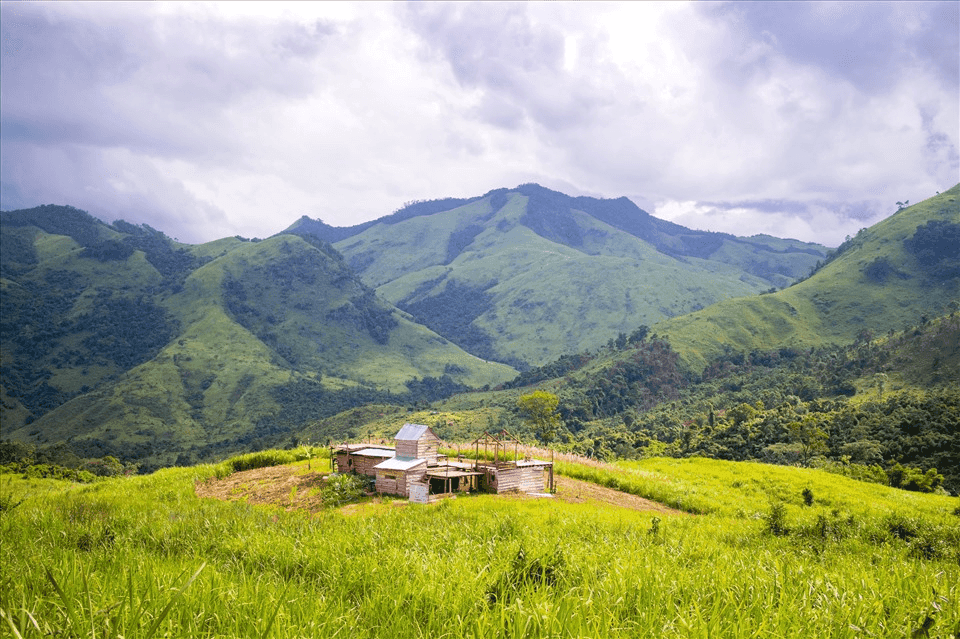 Trekking tà giang tại thảo nguyên