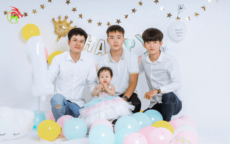Dịch vụ chụp ảnh sinh nhật tại nhà