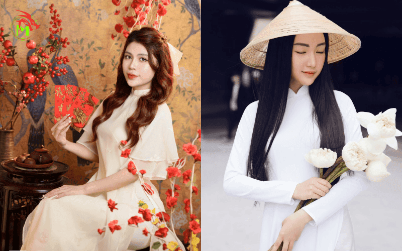 Cách tạo dáng chụp ảnh tết dịu dàng