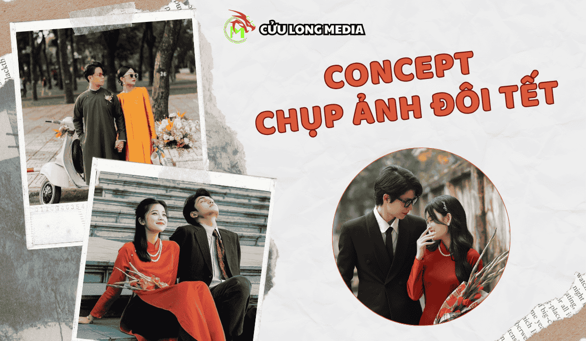 Concept Chụp Ảnh Đôi Tết: Lưu Giữ Khoảnh Khắc Tết Ấm Áp