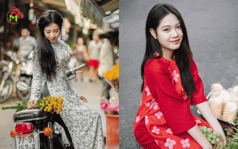 Chụp ảnh tết vintage