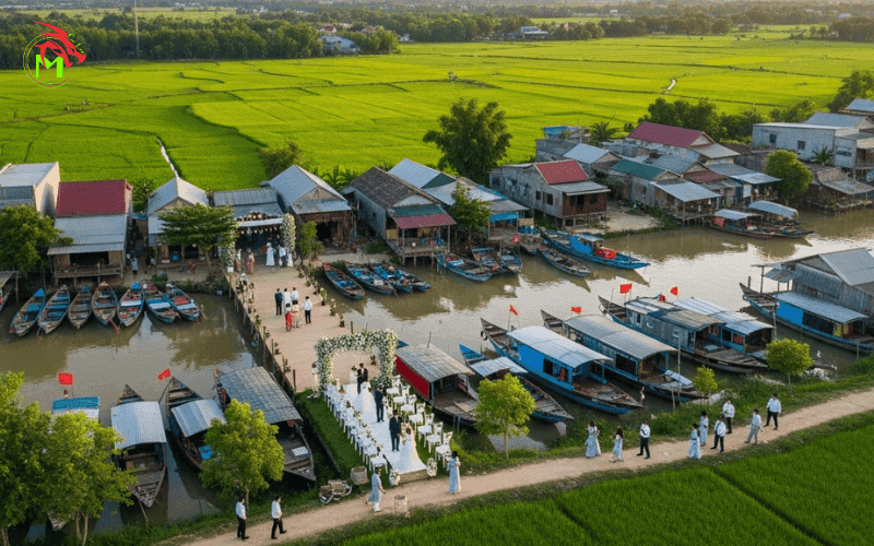 Dịch vụ quay chụp flycam đám cưới miền tây