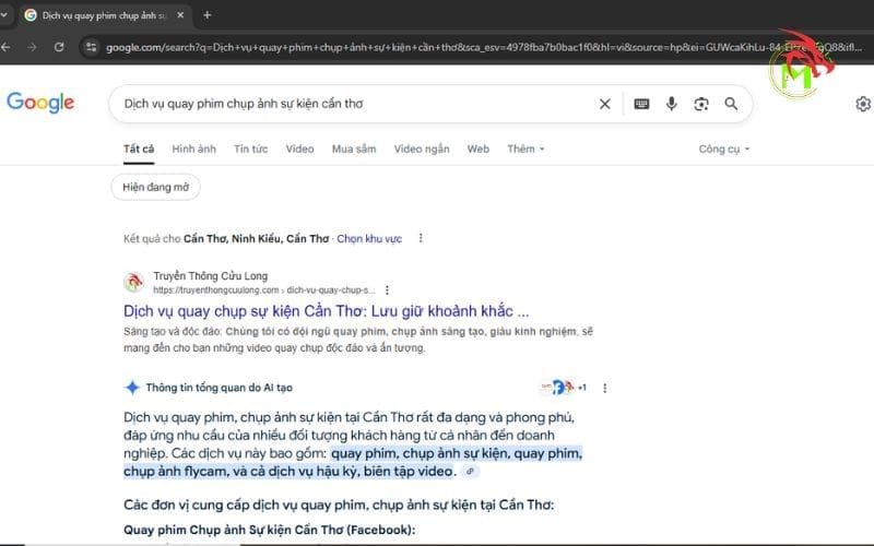 Cách tìm đơn vị quay phim chụp ảnh sự kiện uy tín