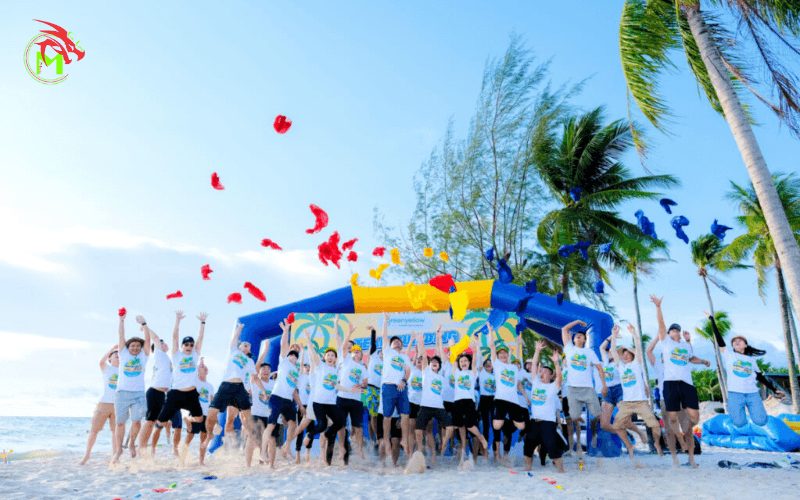 Quay chụp team building tại kiên giang