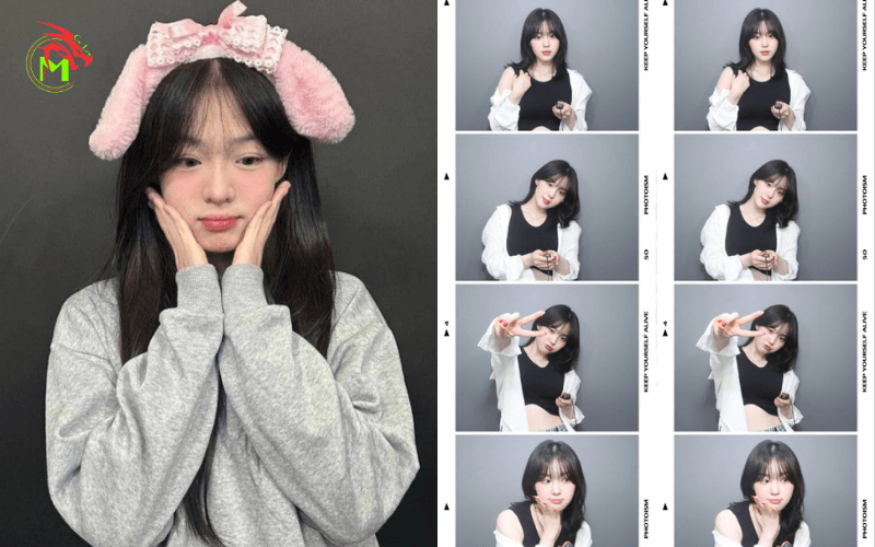 Cách tạo dáng chụp ảnh photobooth 1 mình