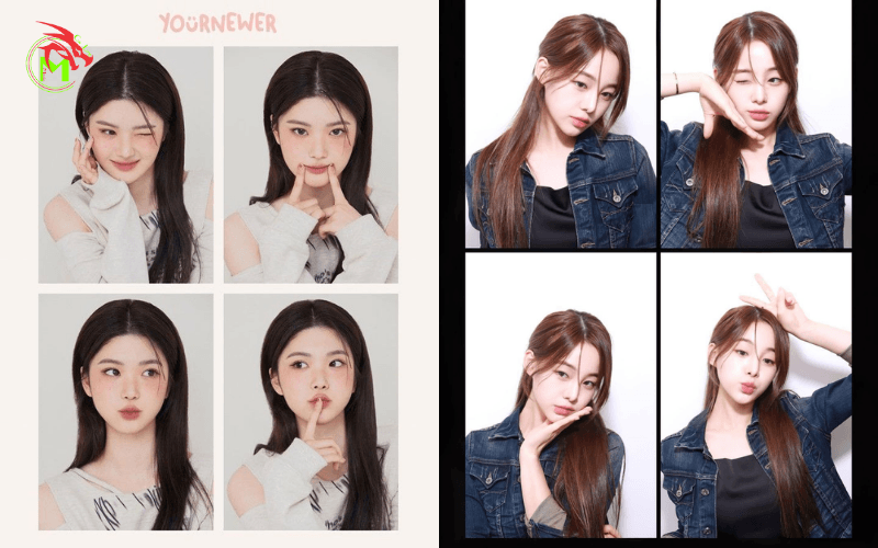 Cách tạo dáng chụp ảnh photobooth 1 mình