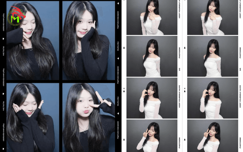 Cách tạo dáng chụp ảnh photobooth 1 mình