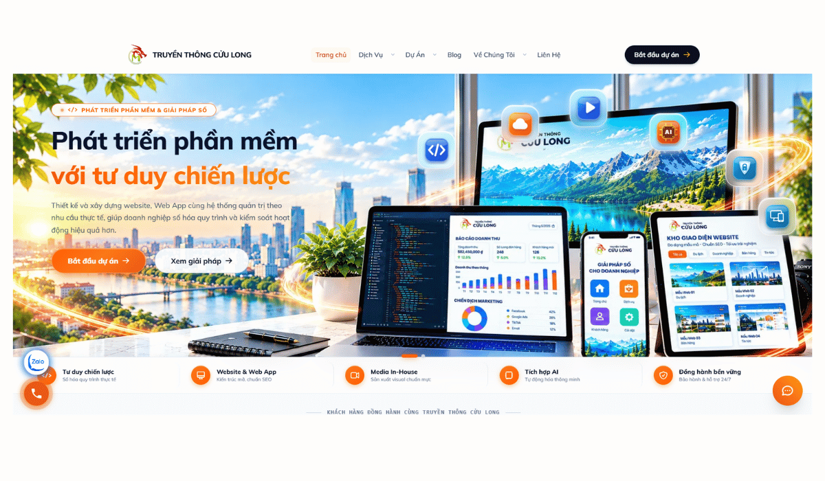 Công Ty Thiết Kế Website Cần Thơ