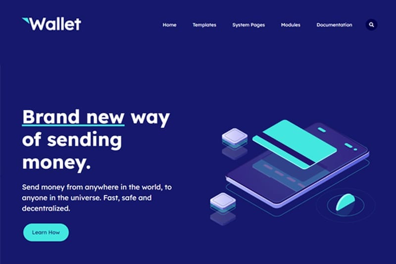 template website company wallet hinh 2
