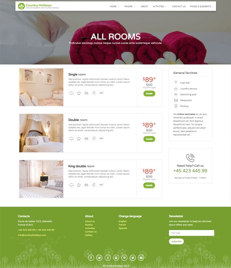 template website hostel holidays hinh 3