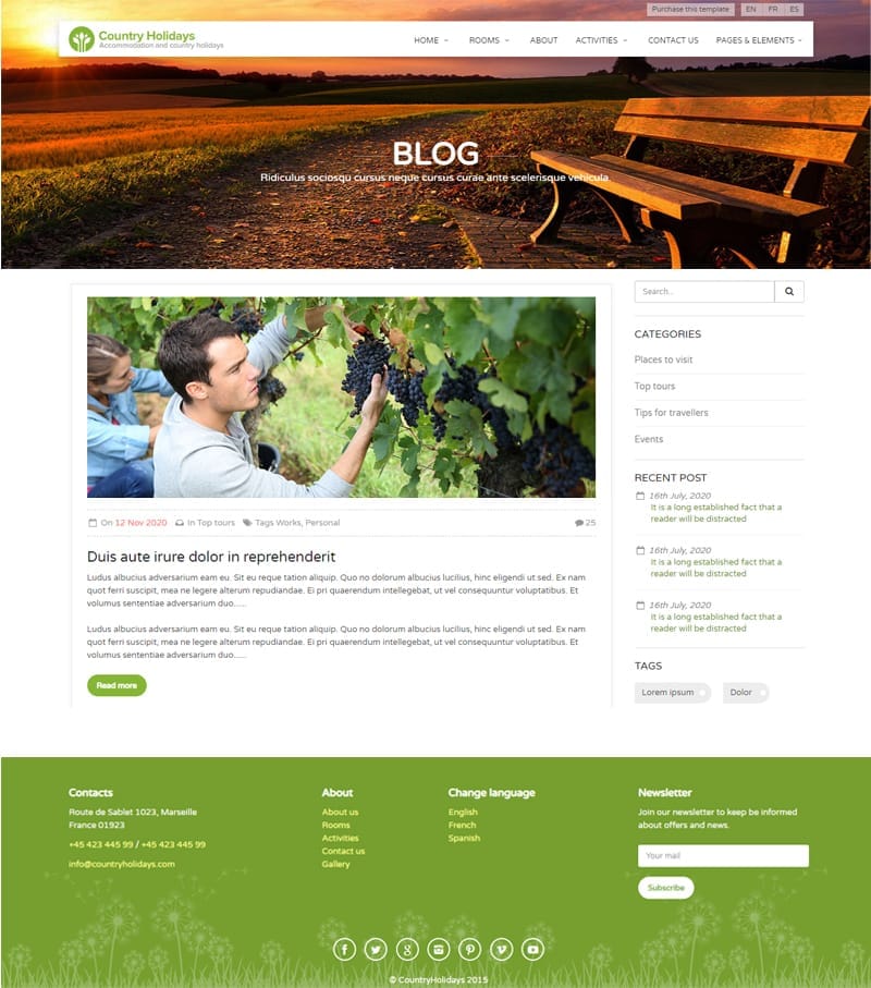 template website hostel holidays hinh 5