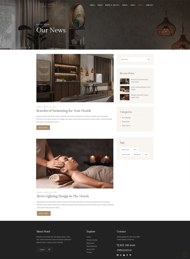 template website hotel the cappa hinh 6