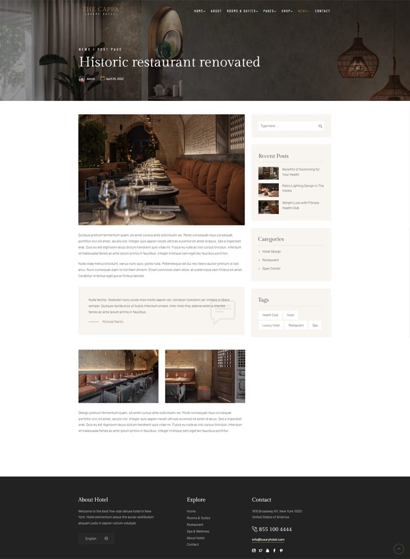 template website hotel the cappa hinh 7