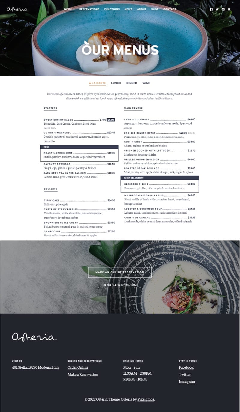 template website nhahang khachsan osteria hinh 3