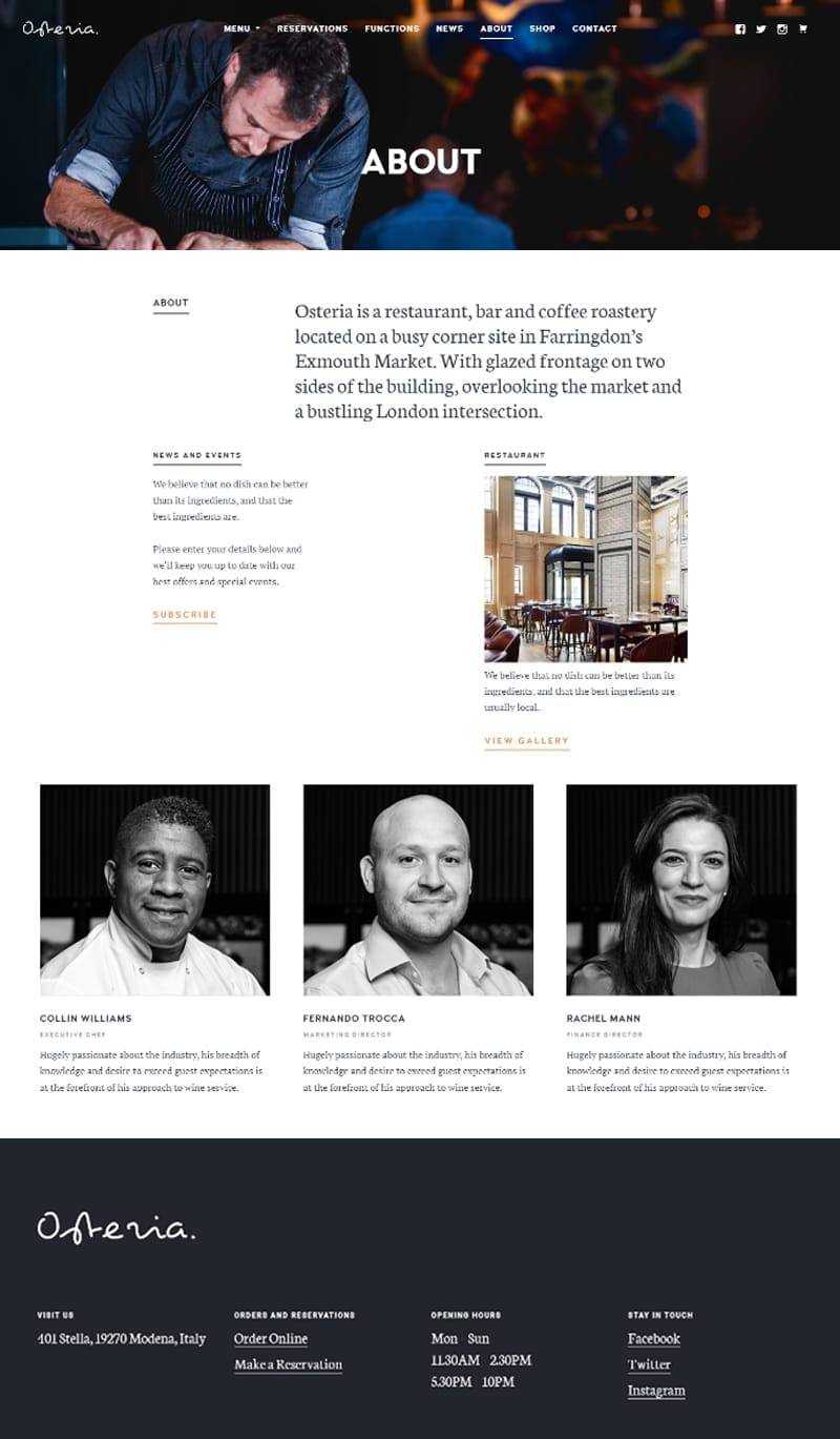 template website nhahang khachsan osteria hinh 6