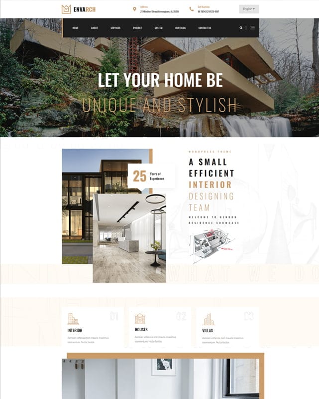 thumbnail template website bds envarch