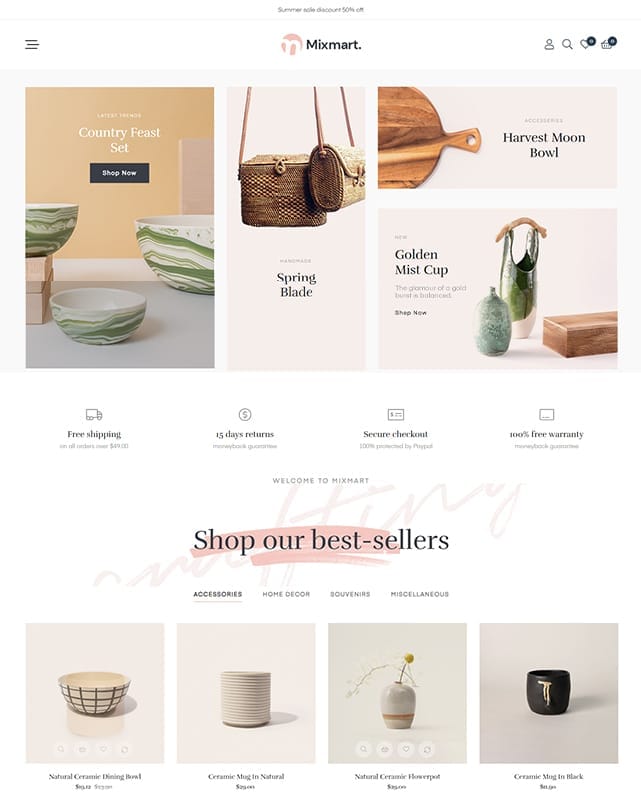 thumbnail template website dogiadung