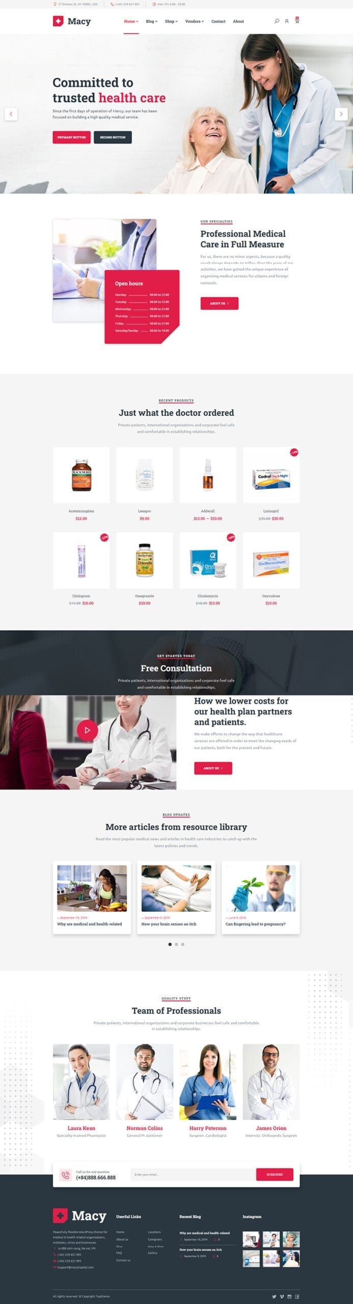 template website health macy homepage scaled