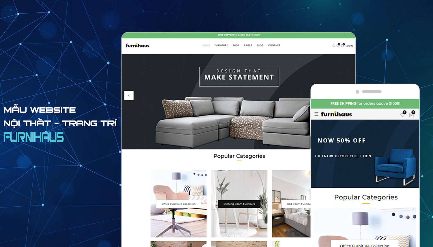 template website noithattrangtri furnihaus hinh 1