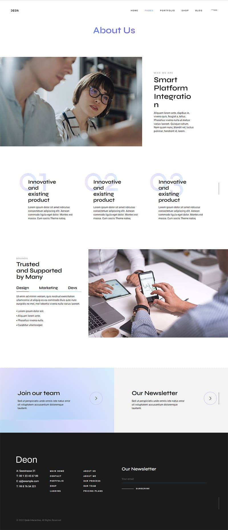 template website technology deon hinh 3