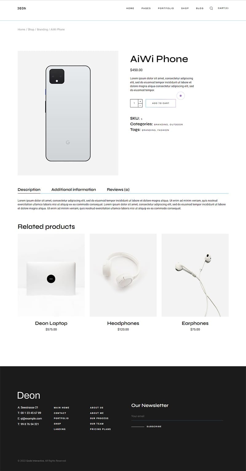 template website technology deon hinh 5