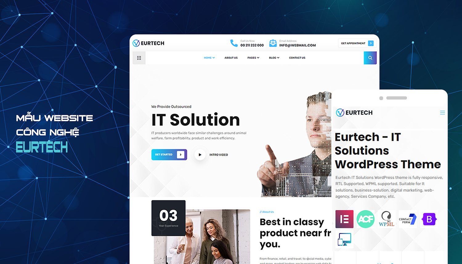 template website technology eurtech hinh 1