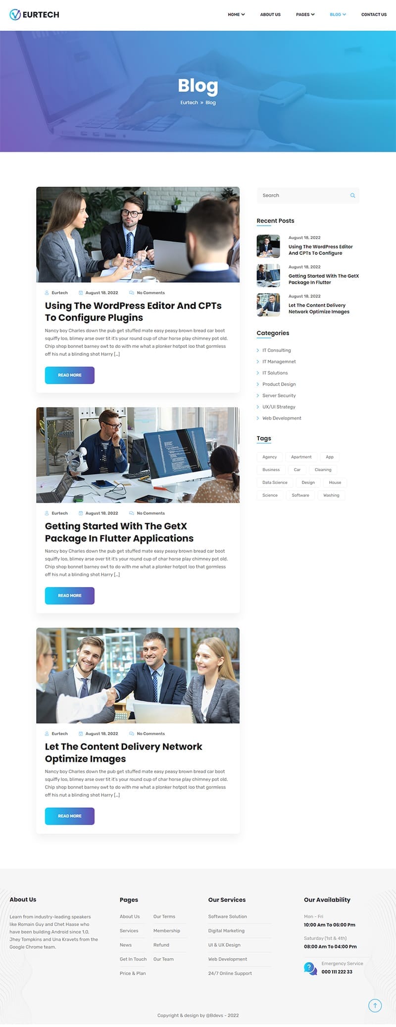 template website technology eurtech hinh 5
