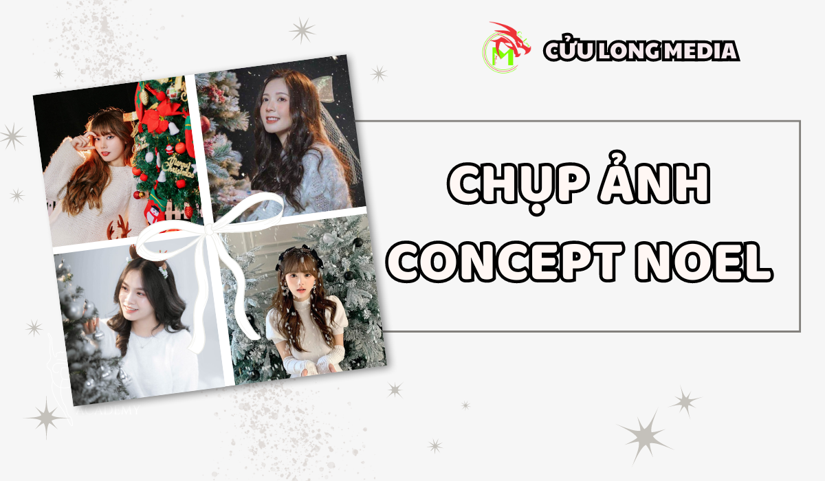 Chụp ảnh concept noel