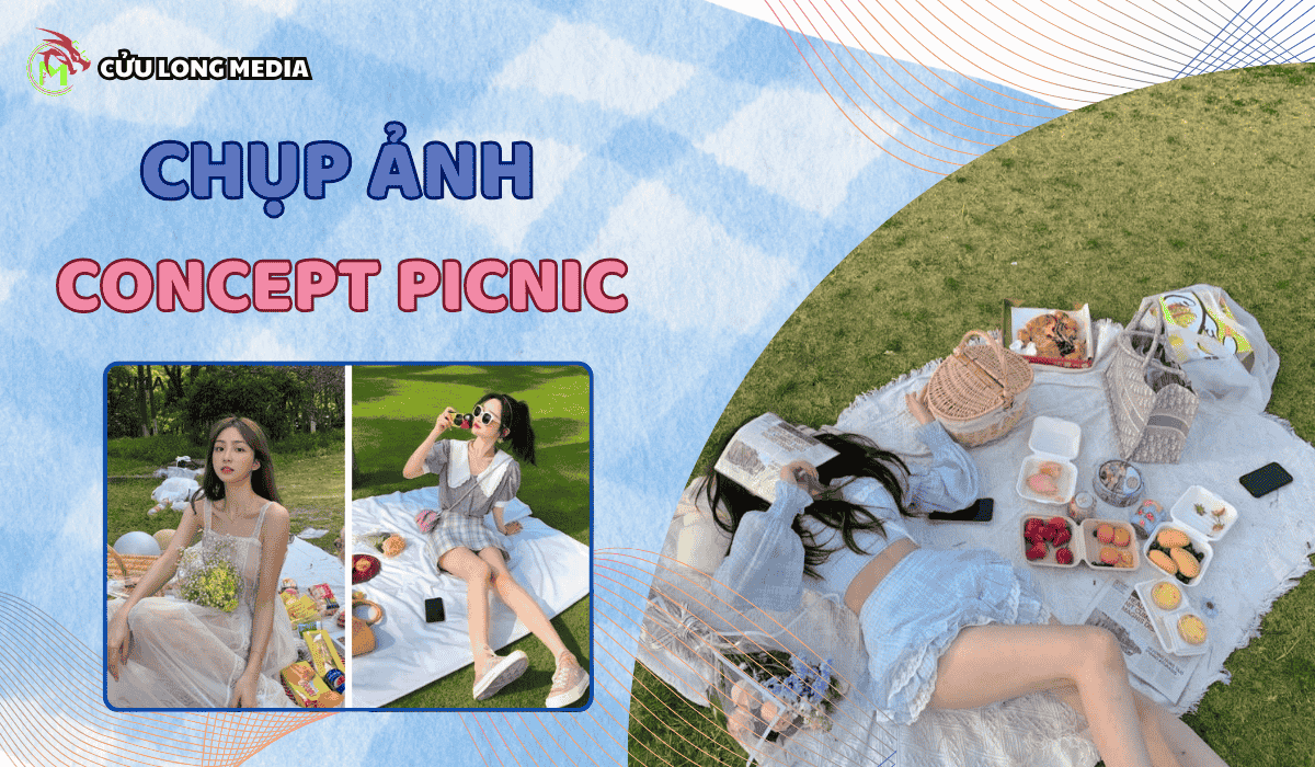 Chụp ảnh concept picnic
