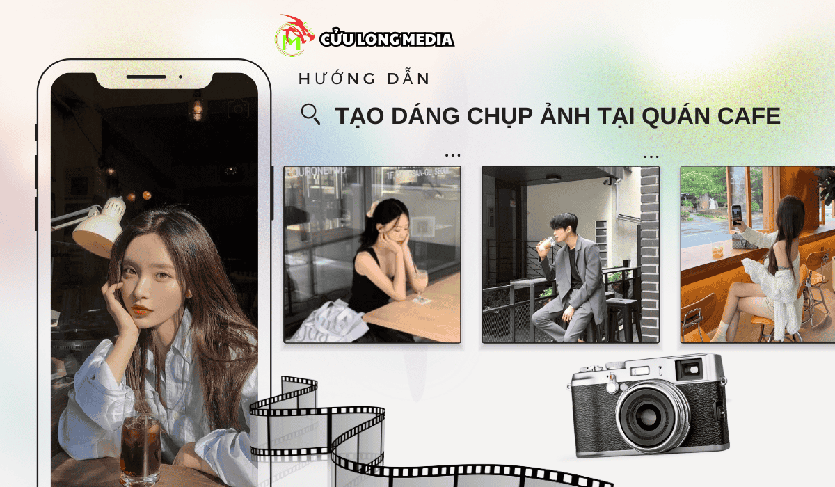 Cách tạo dáng chụp ảnh đẹp tại quán cafe