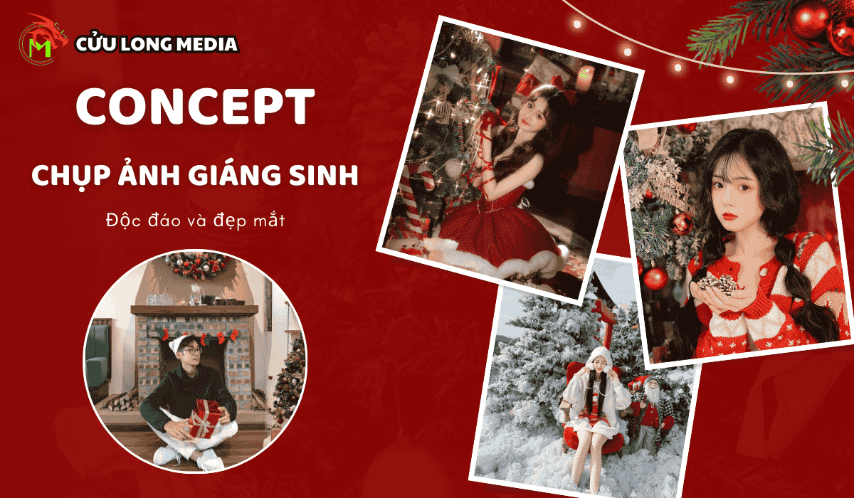 Concept chụp hình giáng sinh