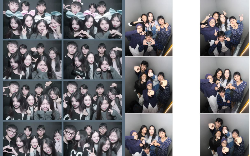 1001+ Cách Tạo Dáng Chụp Ảnh Photobooth "Cực Cuốn" (2026) 5 Tạo dáng chụp ảnh photobooth cho nhóm bạn