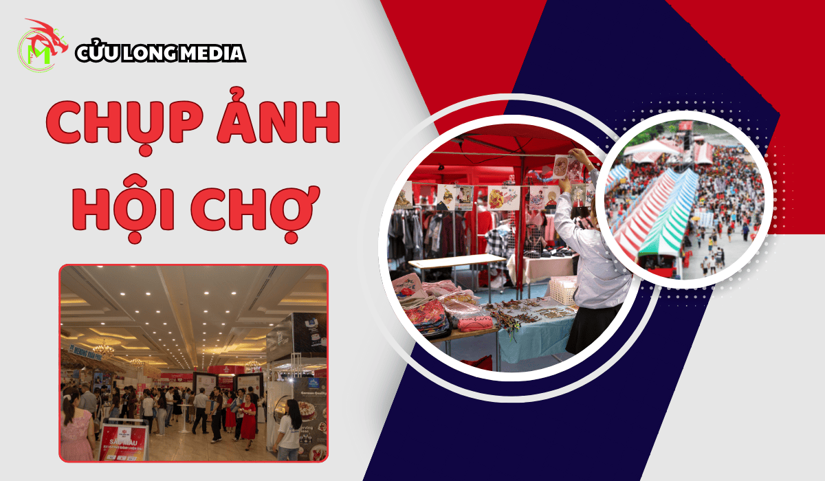 Chụp ảnh hội chợ