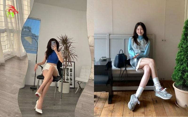 Từ Đơn Giản Đến Đẳng Cấp: Hướng Dẫn Tạo Dáng Chụp Ảnh Ngồi Chéo Chân Đẹp Tự Nhiên và Cuốn Hút 4 Tạo dáng chụp ảnh ngồi chéo chân