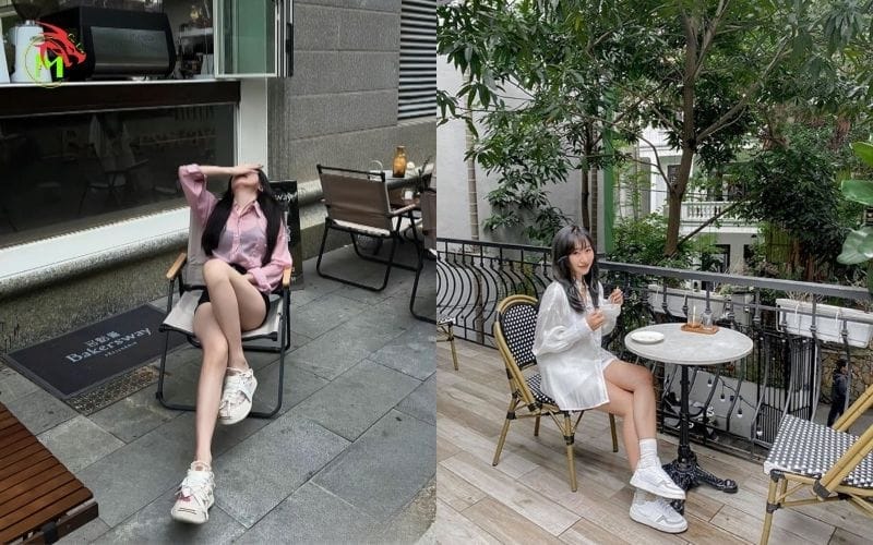 Từ Đơn Giản Đến Đẳng Cấp: Hướng Dẫn Tạo Dáng Chụp Ảnh Ngồi Chéo Chân Đẹp Tự Nhiên và Cuốn Hút 5 Tạo dáng chụp ảnh ngồi chéo chân