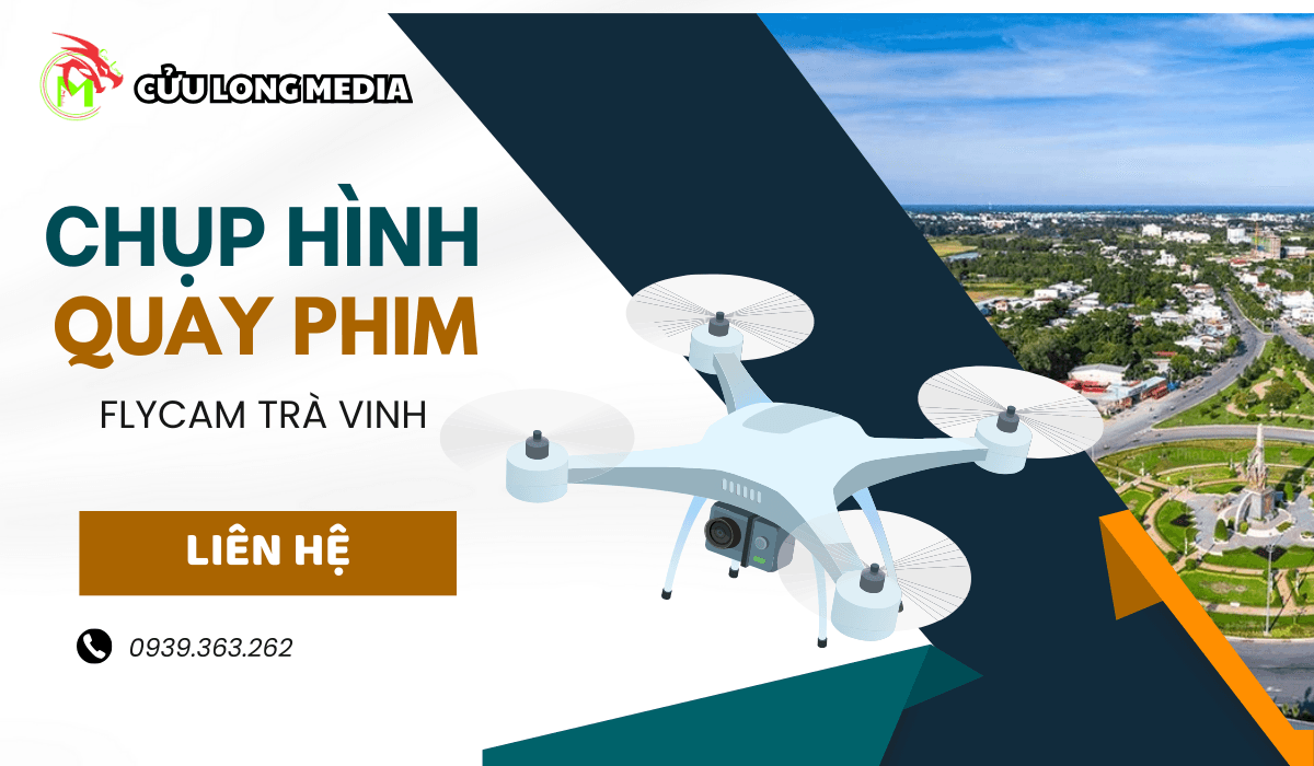 Dịch vụ quay phim flycam tại trà vinh