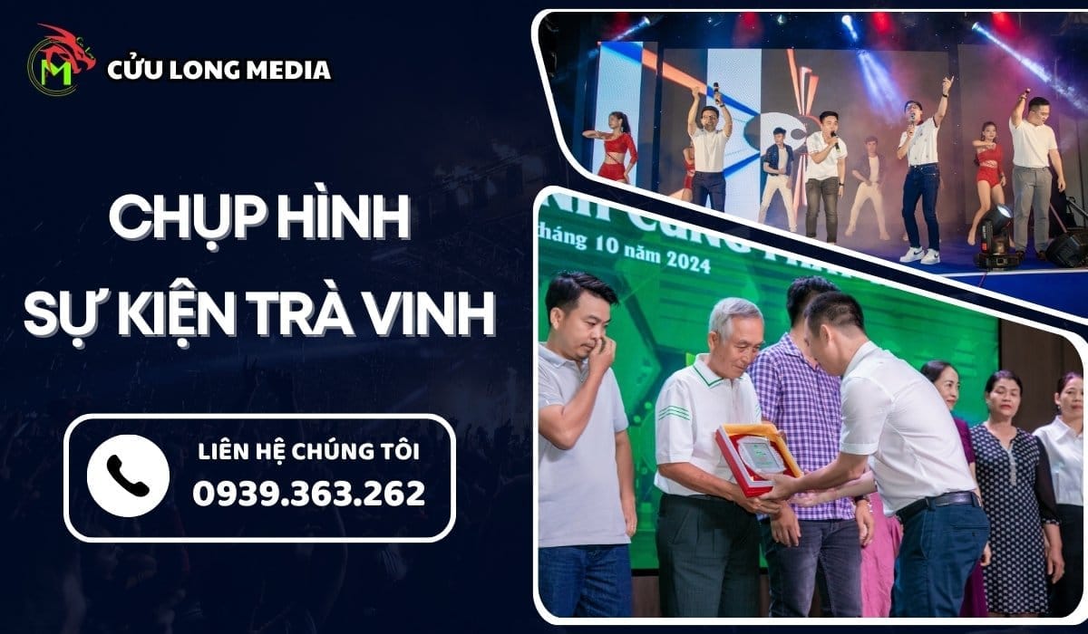 Chụp hình sự kiện trà vinh