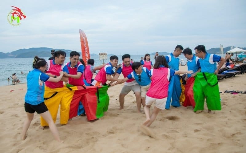 Quay chụp team building đồng tháp