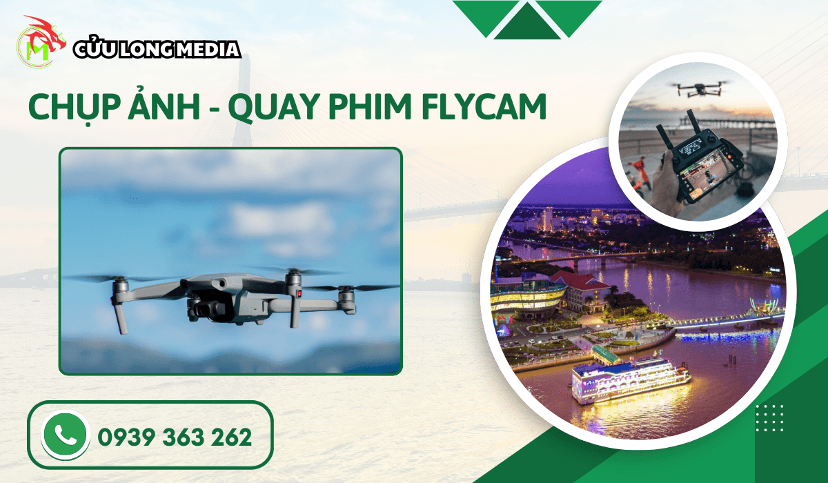 Dịch vụ quay chụp flycam tại cần thơ