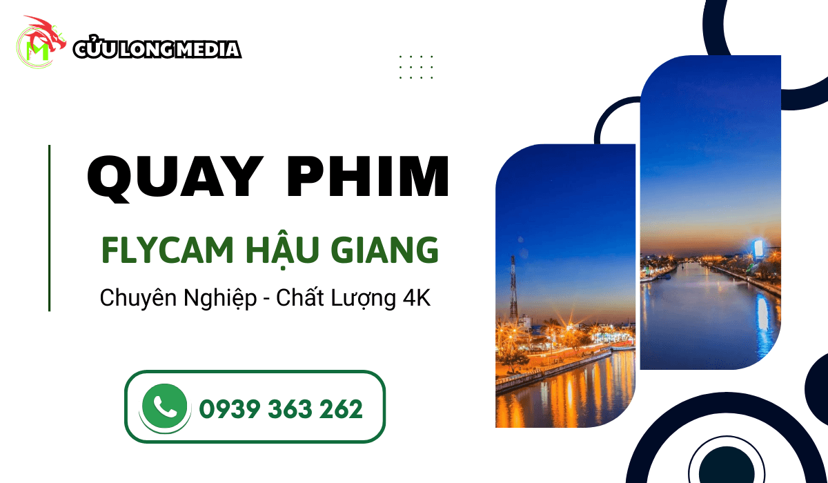 Quay phim flycam tại hậu giang