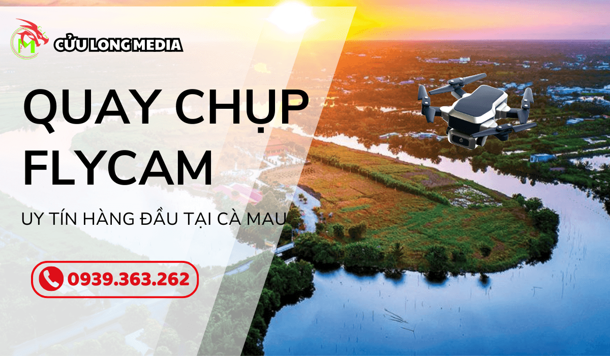 Quay chụp flycam tại cà mau